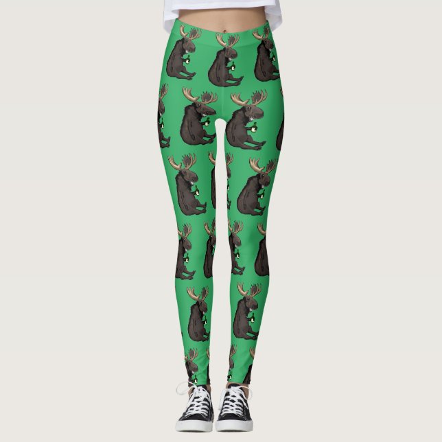 Leggings Drunken Moose (Frente)