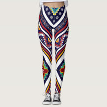 Leggings Electric Wave