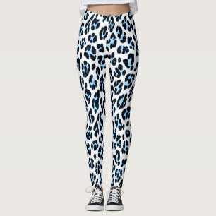 Leggings Elegância Leopardo da Neve