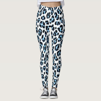 Leggings Elegância Leopardo da Neve