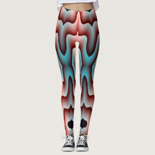 Leggings elegantes "Ratti_Creative_Arts" exclusiva