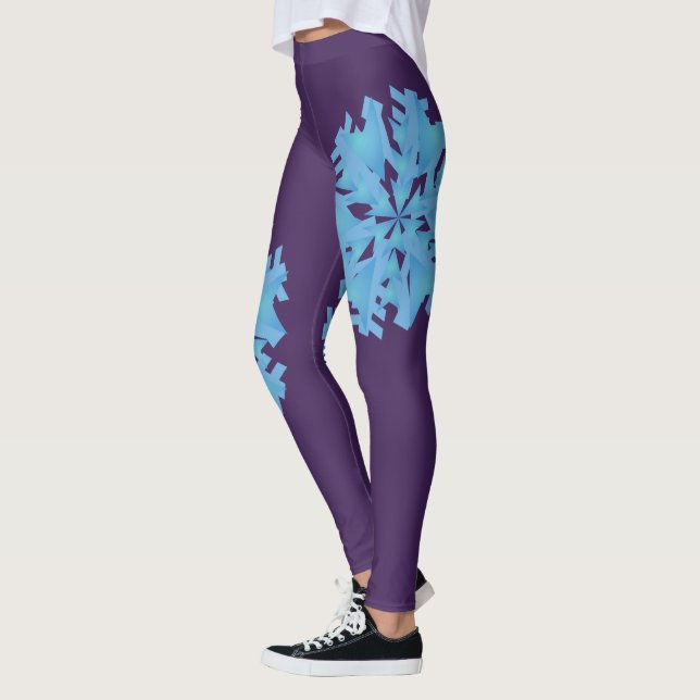 Leggings em flocos de neve (Esquerda)
