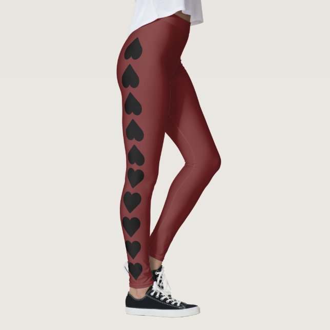 Leggings em forma de coração (Direita)
