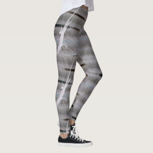 leggings em tons de cinza de lagarto anole