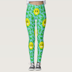 leggings emoji de olhos vermelhos
