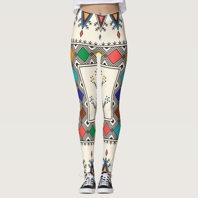 Leggings engraçadas, Leggings Novelty femininas (Frente)