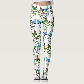 Leggings Enxame de Borboletas Prismáticas