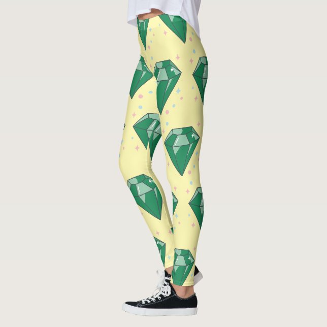 Leggings esmeraldas  (Esquerda)
