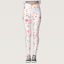 Leggings estampa coraçãozinho