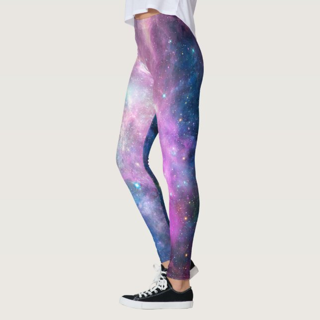 Leggings Estampa Galáxia Espaço (Esquerda)