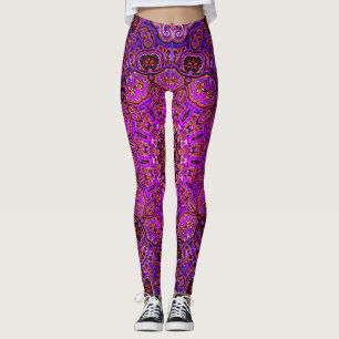 Leggings Estampa Total Rosa Vibrante
