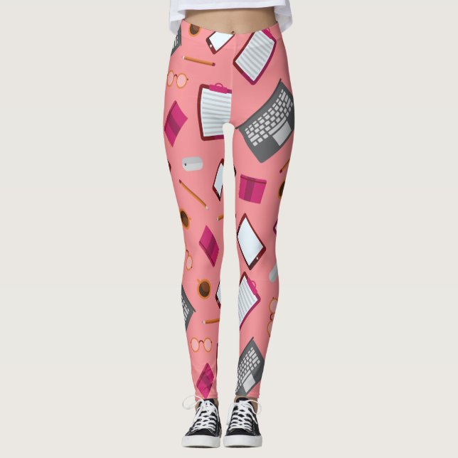 Leggings estampadas com dispositivo inteligente (Frente)