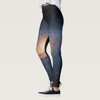 Leggings estampadas com Galáxia