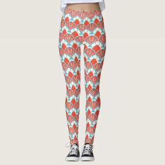 Leggings Estampadas de Vieira para Mulheres