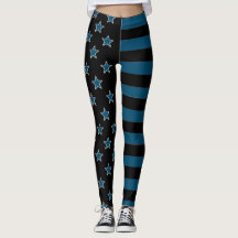 Leggings Estrelas E Listras