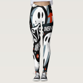 Leggings "Fantasmas Sobre Pessoas Qualquer Dia"