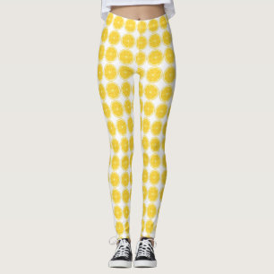 Leggings - fatia de limão 2