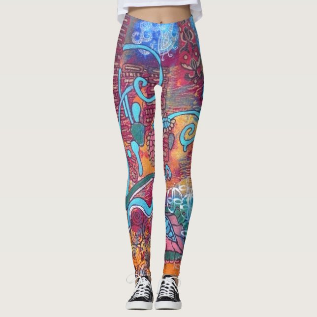 leggings "Feliz dia" (Frente)
