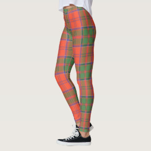 Leggings femininas Clan Grant Ancient Tartan Scots