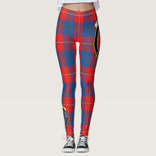 Leggings femininas com crista do clã Scotstee Gall