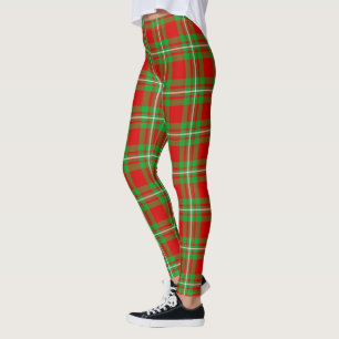 Leggings femininas com tartan do clã Grierson Scot