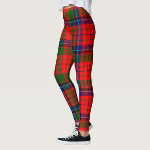 Leggings femininas com tartan do Clã Nicolson Scot