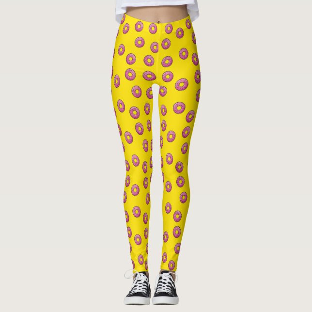 Leggings femininas da rosquinha (Frente)