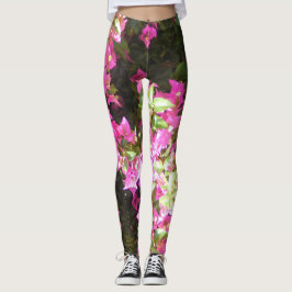 Leggings femininas de elastano de design incomum
