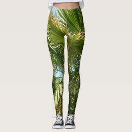 Leggings femininas de elastano de design incomum