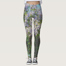 Leggings femininas de elastano de design incomum