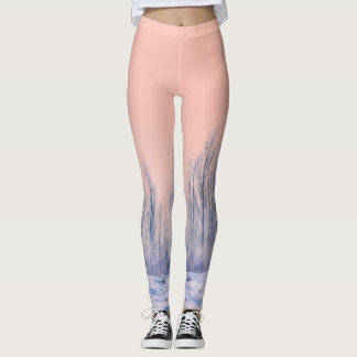 Leggings femininas | Floresta de inverno da Malhaç