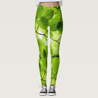 Leggings femininas | Folhas de Malhação Ecológica