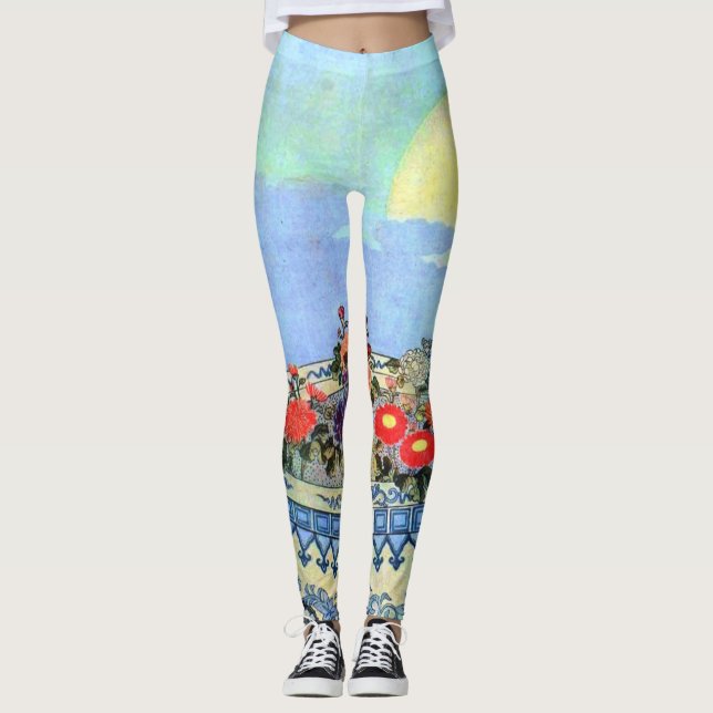 Leggings Femininas Japonesas (Frente)