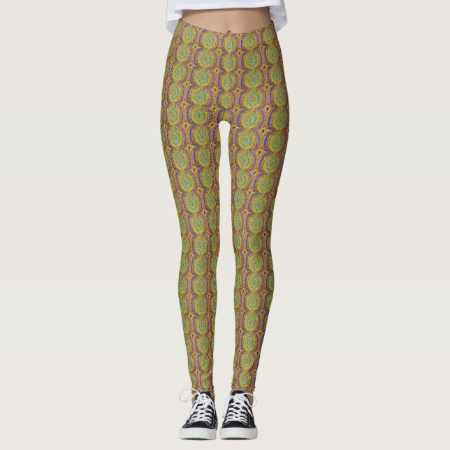 Leggings femininas padrão (Frente)