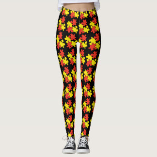 Leggings femininas - Quebra-cabeça
