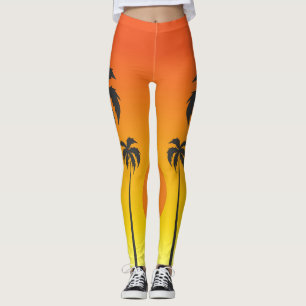 Leggings femininas sunset