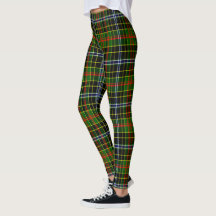 Leggings femininas xadrez Walkinshaw do Clã Scotst