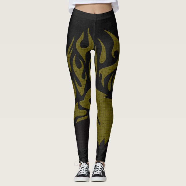 Leggings Femininos da Águia (Frente)