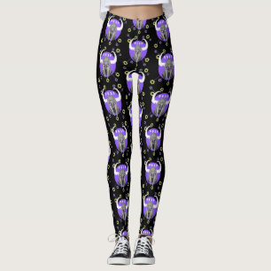 Leggings femininos Swan Valley VikingBots – Robóti