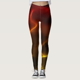 Leggings Fiery Flames