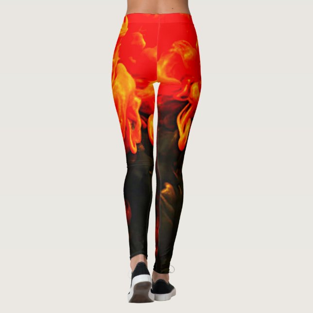 Leggings Fiery Lava (Verso)