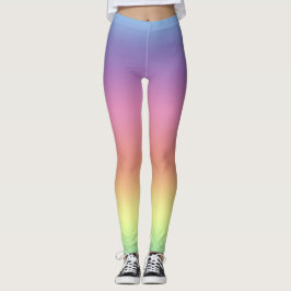 Leggings - Fitas Coloridas Arco-Íris