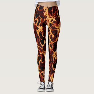 Leggings Flamejantes para aquele treino duro