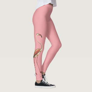 Leggings Flamingo Spandex Rosa