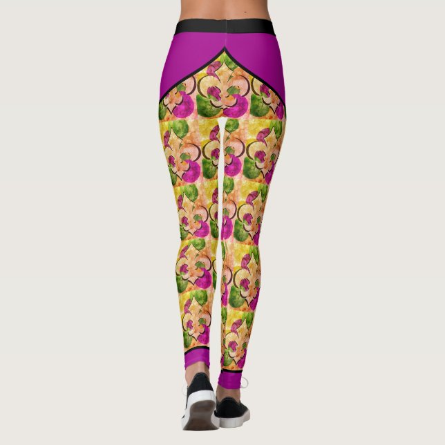 Leggings Fleur-de-Lis (Verso)