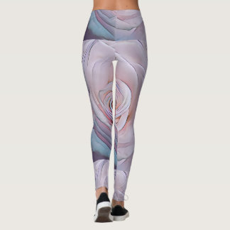 Leggings Flor de Rosa Pastel Suave