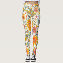 Leggings Florais