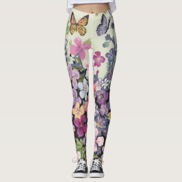 Leggings Florais All-Over-Impressão