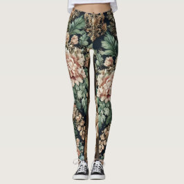 Leggings Florais Barrocas