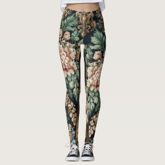 Leggings Florais Barrocas